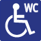 Museum bietet: Behinderten-WC